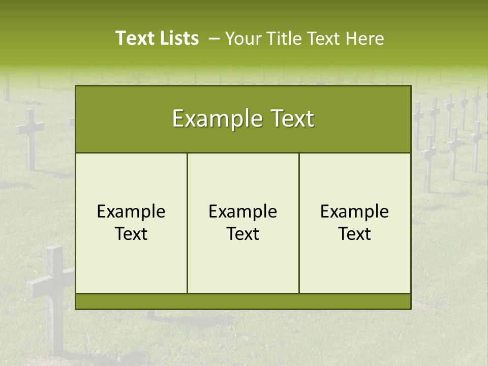 Dead Hairy Tomb PowerPoint Template