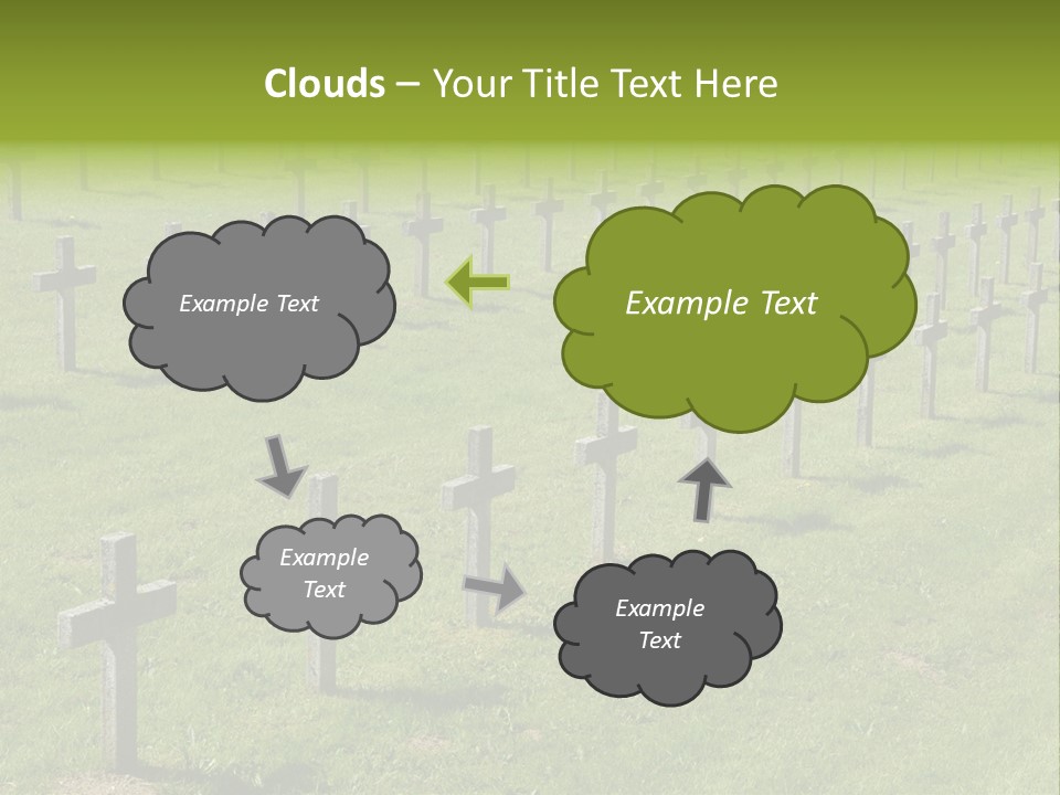 Dead Hairy Tomb PowerPoint Template