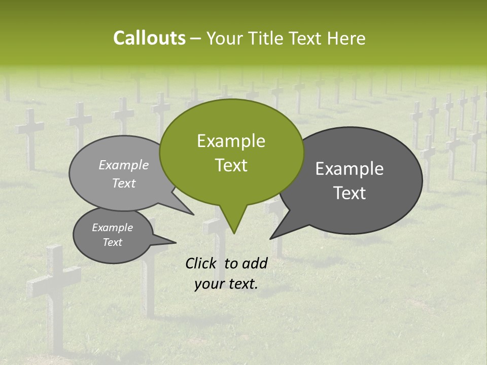 Dead Hairy Tomb PowerPoint Template