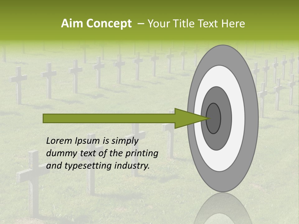 Dead Hairy Tomb PowerPoint Template