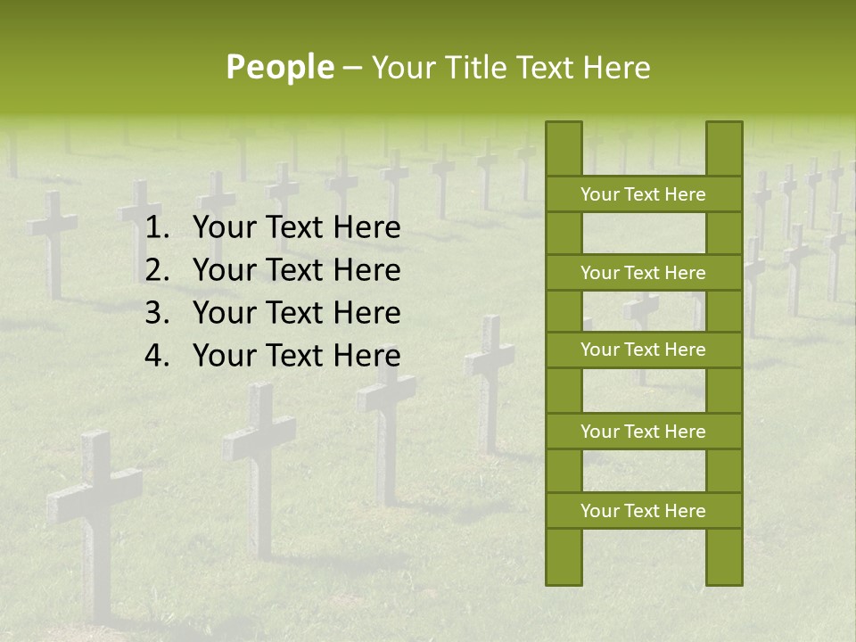 Dead Hairy Tomb PowerPoint Template