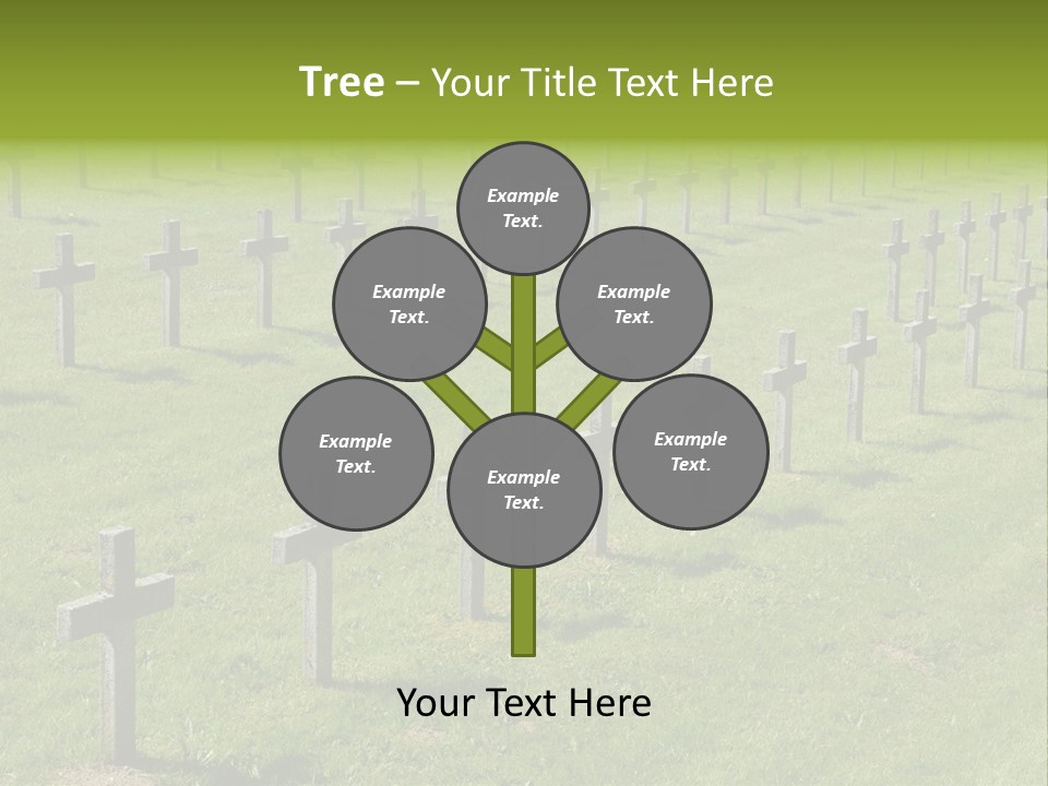 Dead Hairy Tomb PowerPoint Template