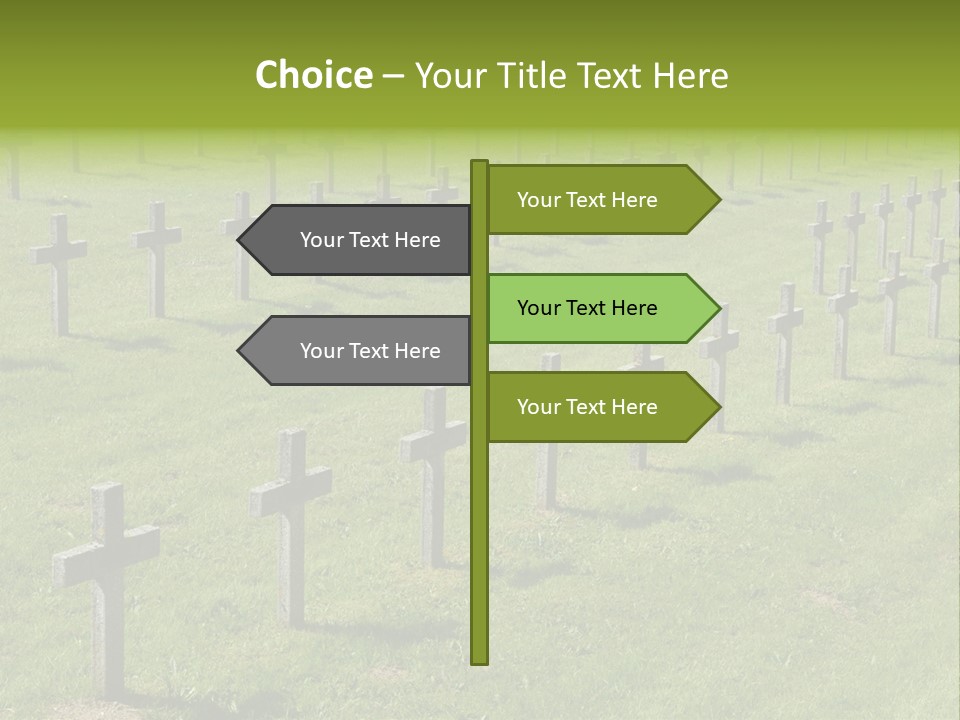Dead Hairy Tomb PowerPoint Template