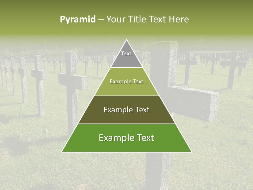 Burial Commemoration Memory PowerPoint Template
