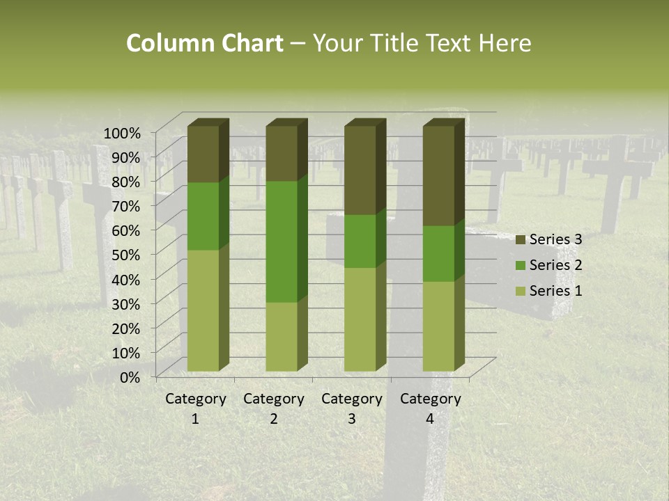 Burial Commemoration Memory PowerPoint Template