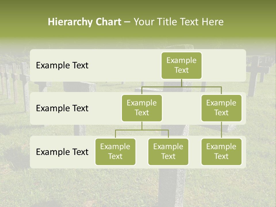 Burial Commemoration Memory PowerPoint Template