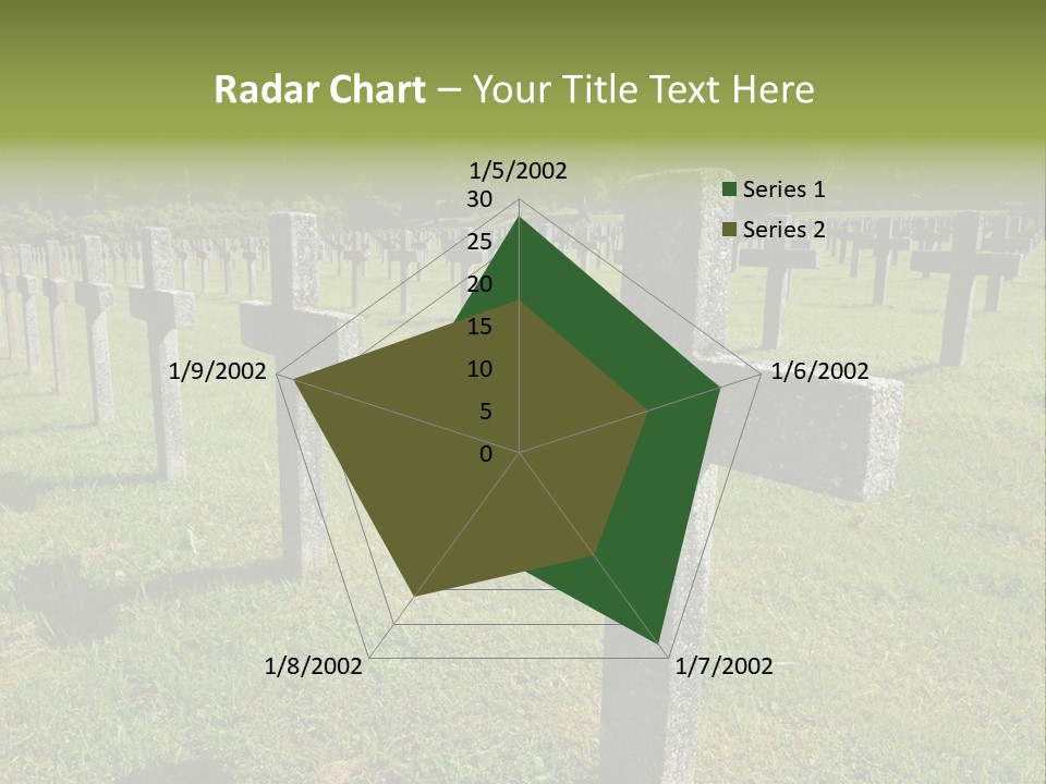 Burial Commemoration Memory PowerPoint Template