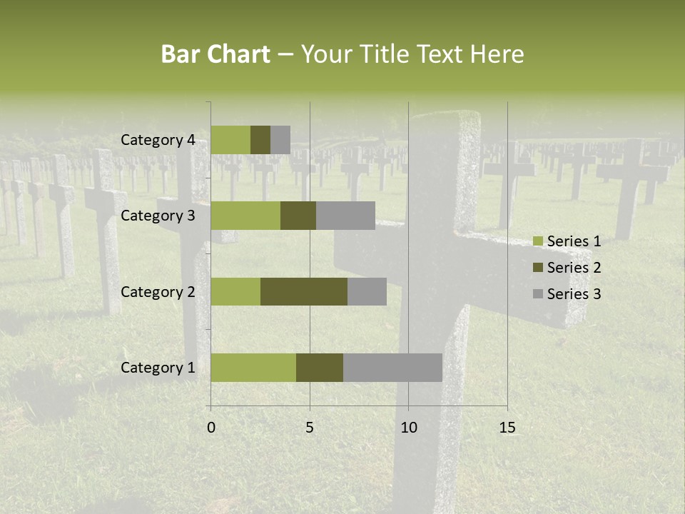 Burial Commemoration Memory PowerPoint Template