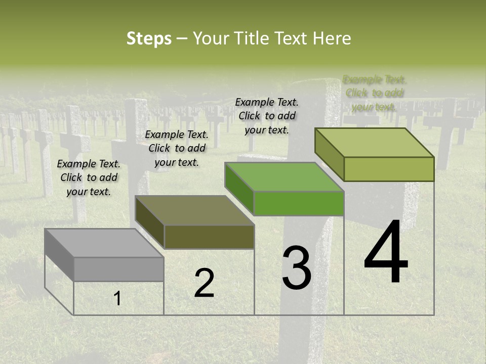 Burial Commemoration Memory PowerPoint Template