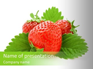 Food Fresh Green PowerPoint Template