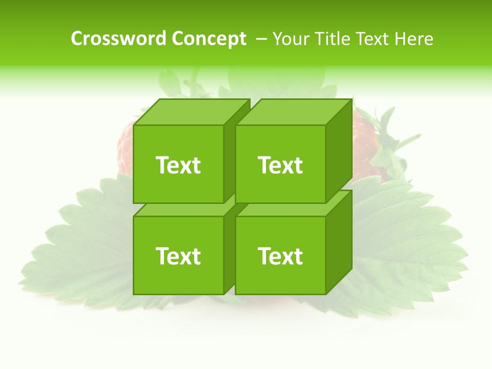Food Fresh Green PowerPoint Template