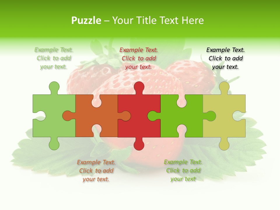 Food Fresh Green PowerPoint Template