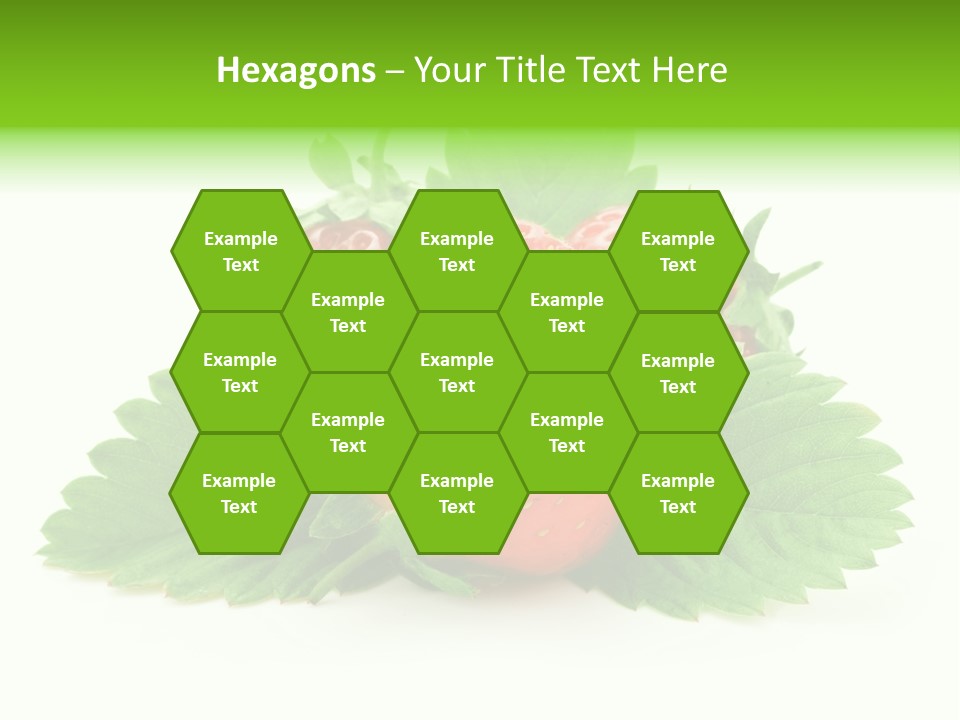 Food Fresh Green PowerPoint Template