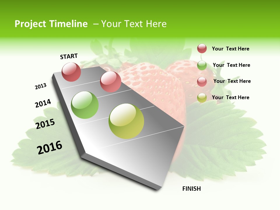Food Fresh Green PowerPoint Template