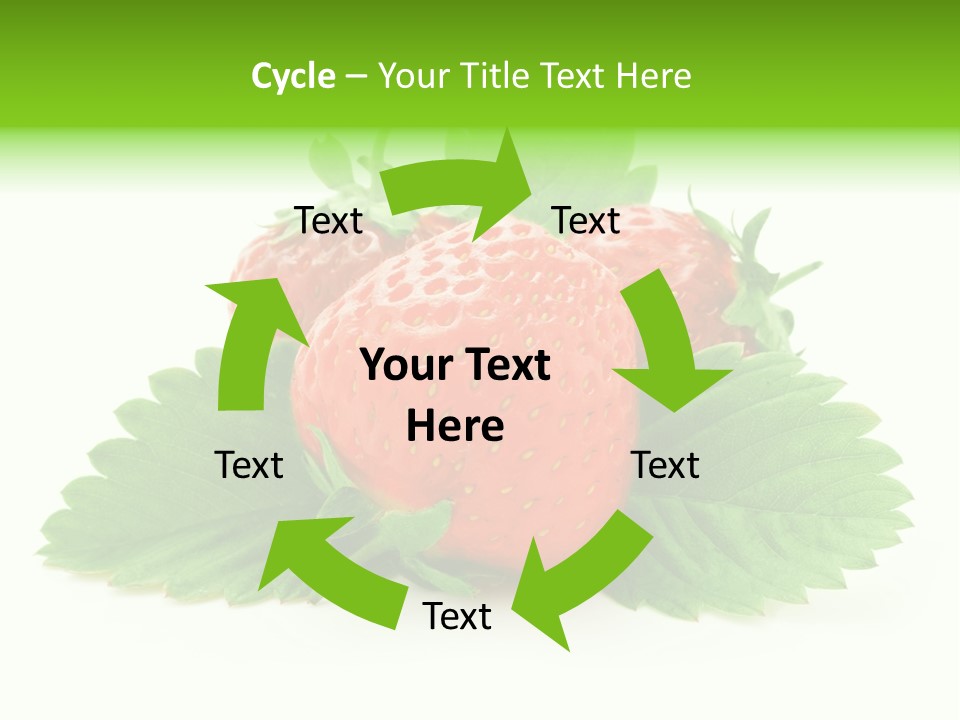 Food Fresh Green PowerPoint Template