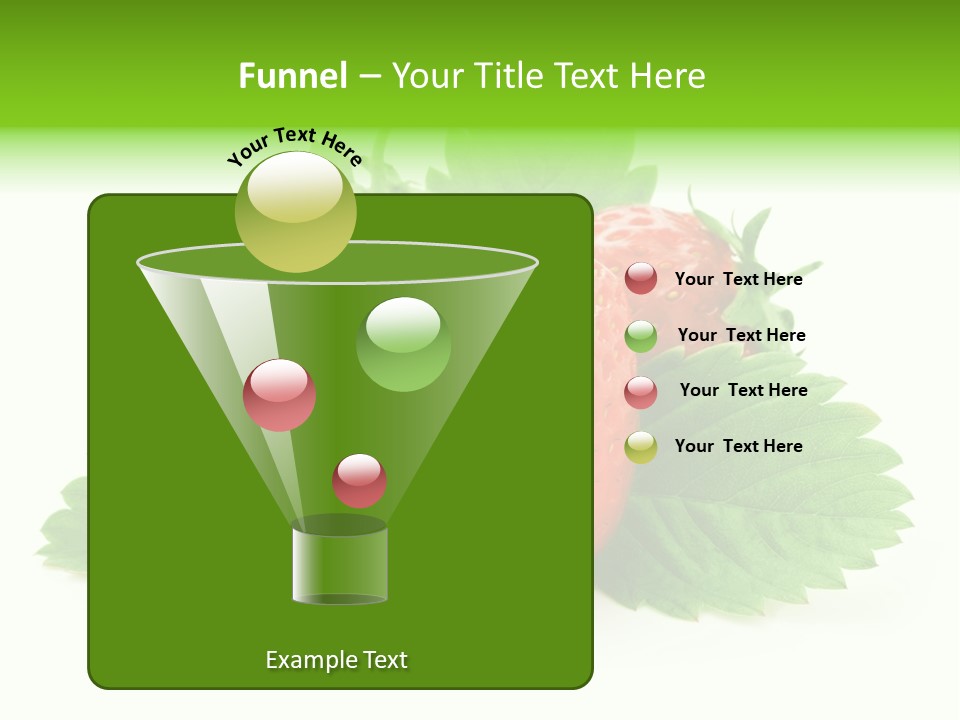 Food Fresh Green PowerPoint Template