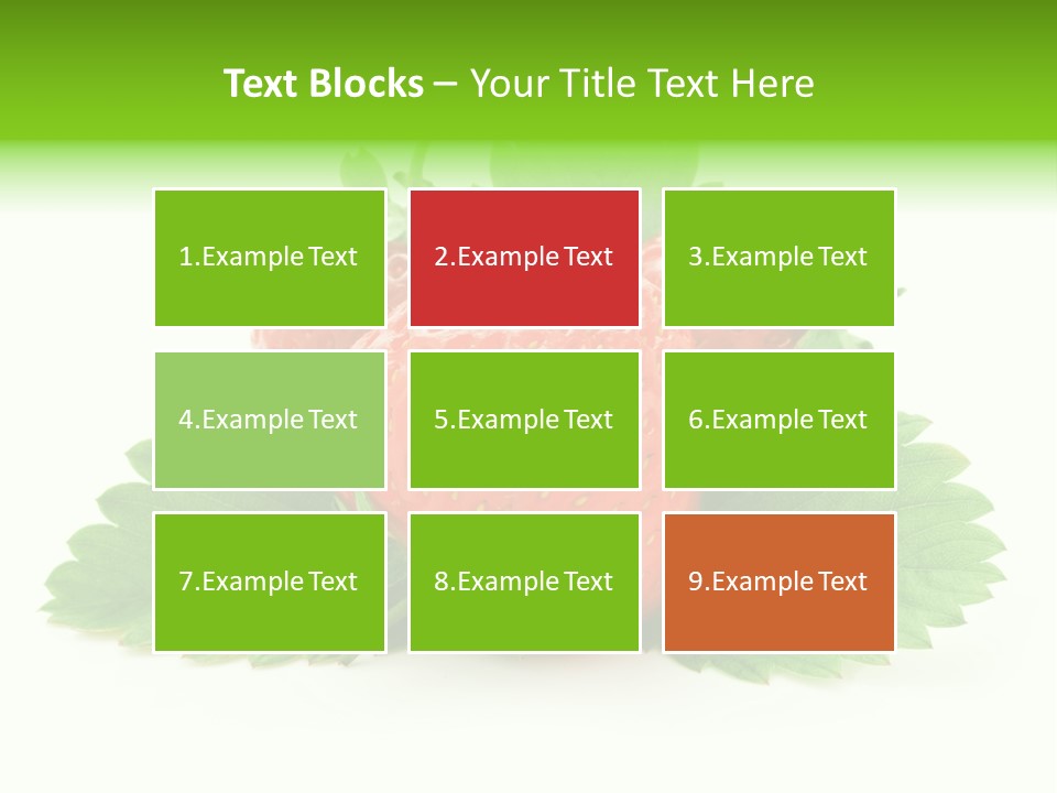 Food Fresh Green PowerPoint Template