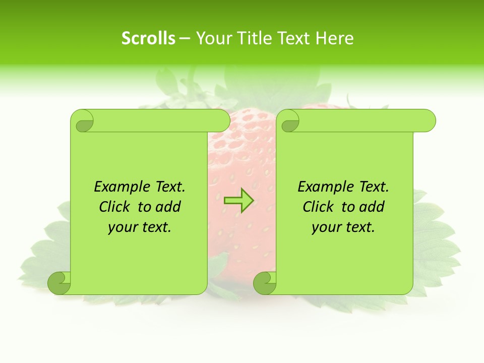 Food Fresh Green PowerPoint Template