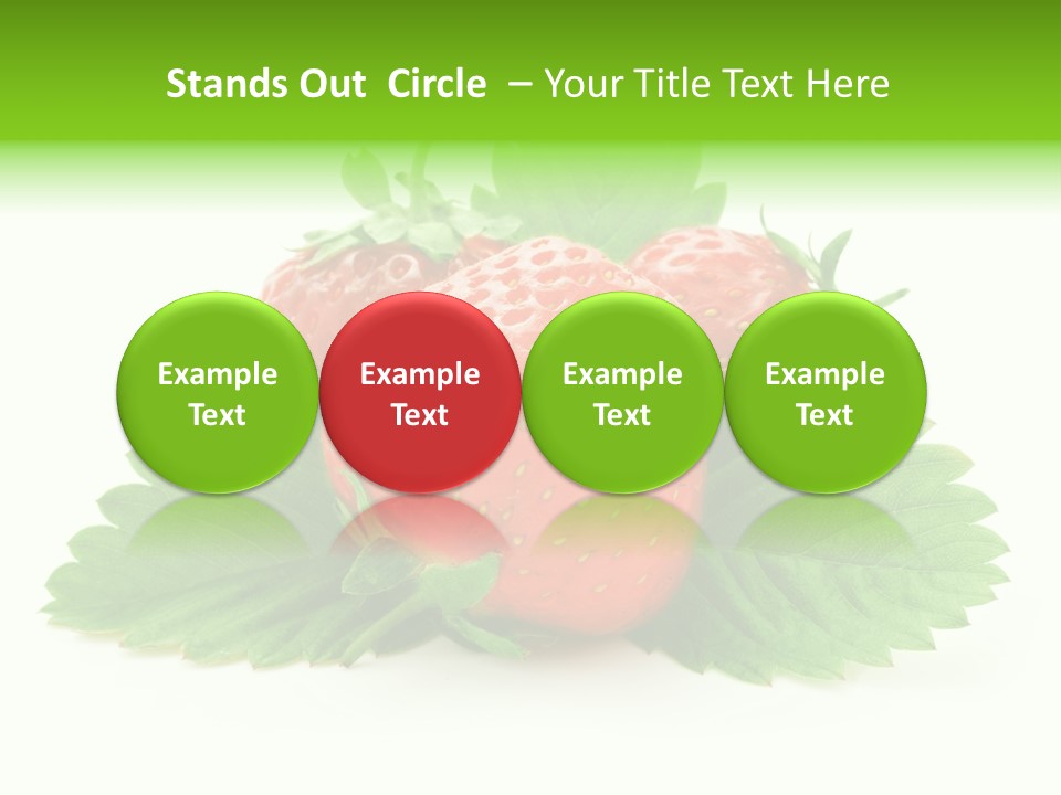 Food Fresh Green PowerPoint Template