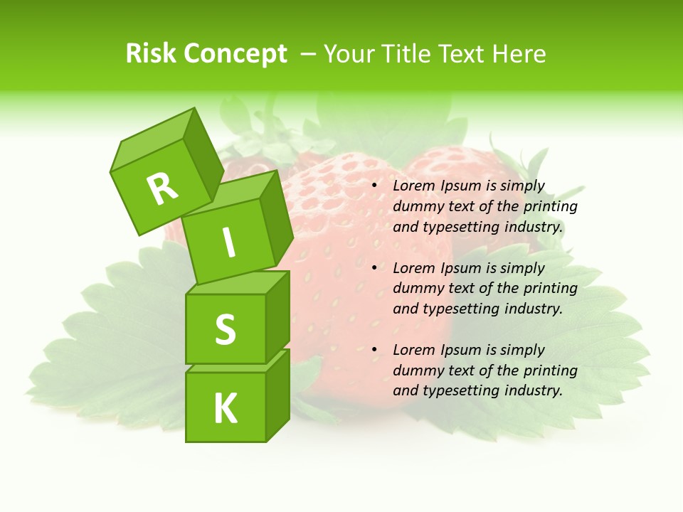 Food Fresh Green PowerPoint Template