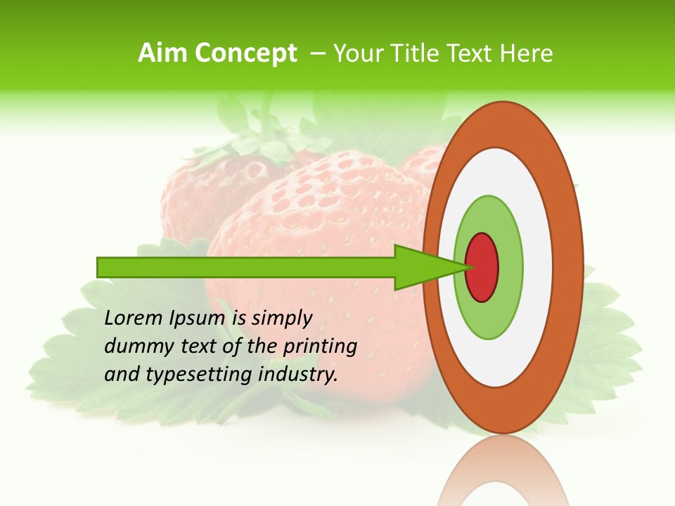 Food Fresh Green PowerPoint Template