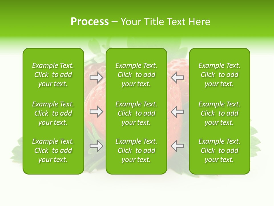 Food Fresh Green PowerPoint Template