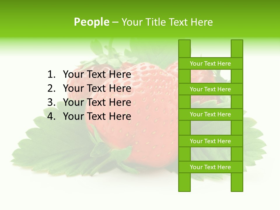 Food Fresh Green PowerPoint Template