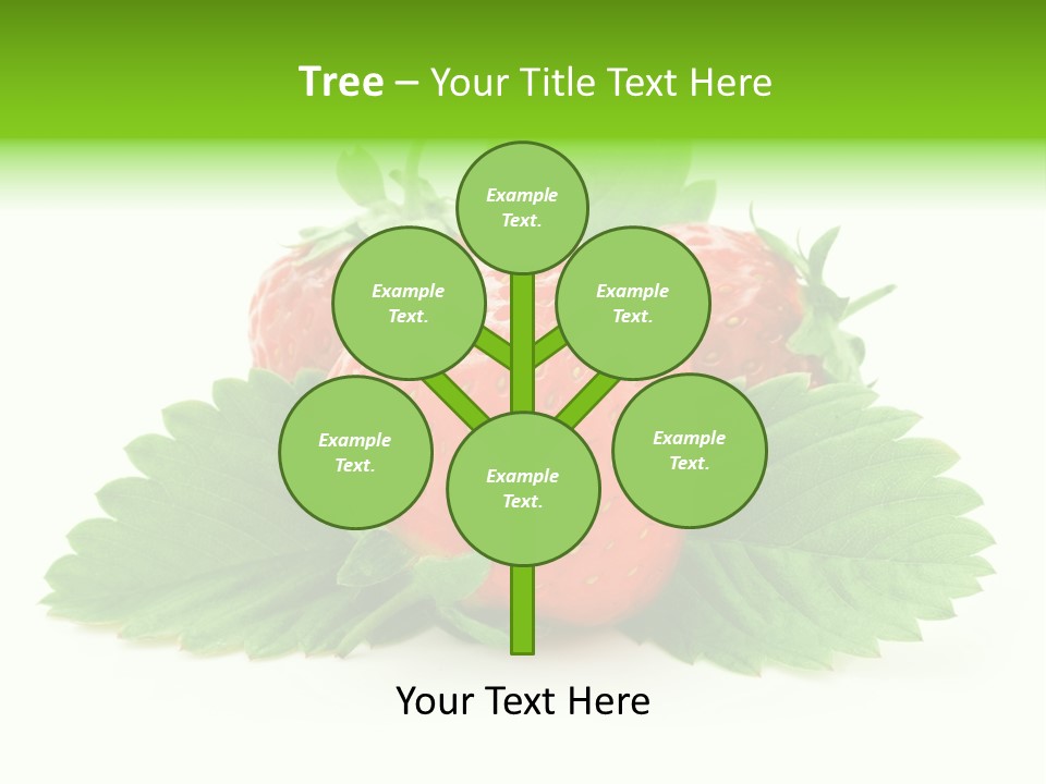Food Fresh Green PowerPoint Template