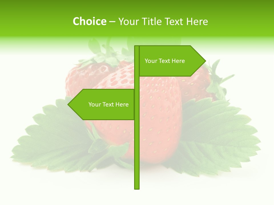 Food Fresh Green PowerPoint Template