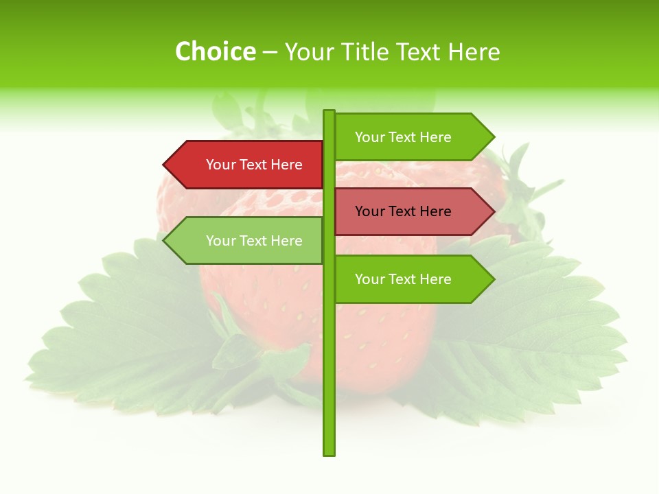 Food Fresh Green PowerPoint Template