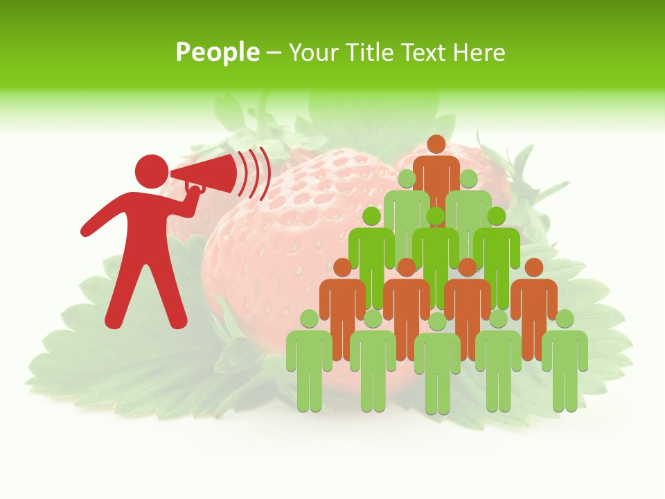 Food Fresh Green PowerPoint Template