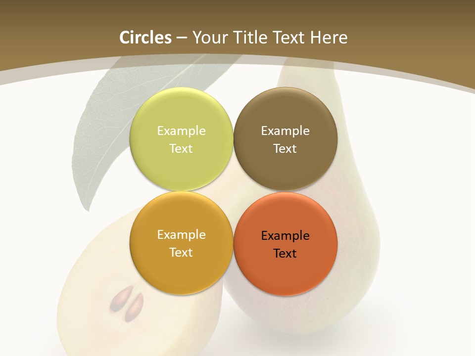 Foodstuff Fruit Fresh PowerPoint Template