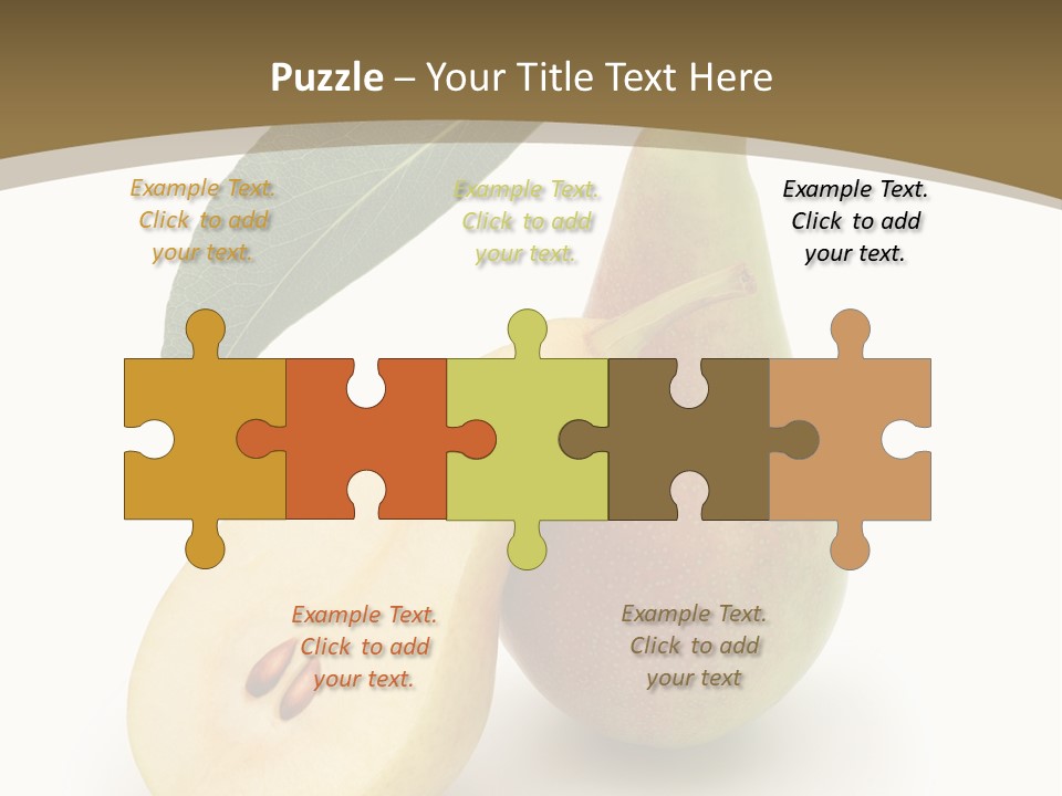 Foodstuff Fruit Fresh PowerPoint Template