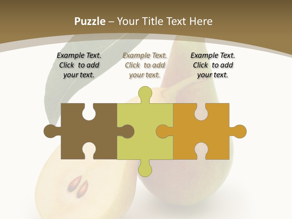 Foodstuff Fruit Fresh PowerPoint Template