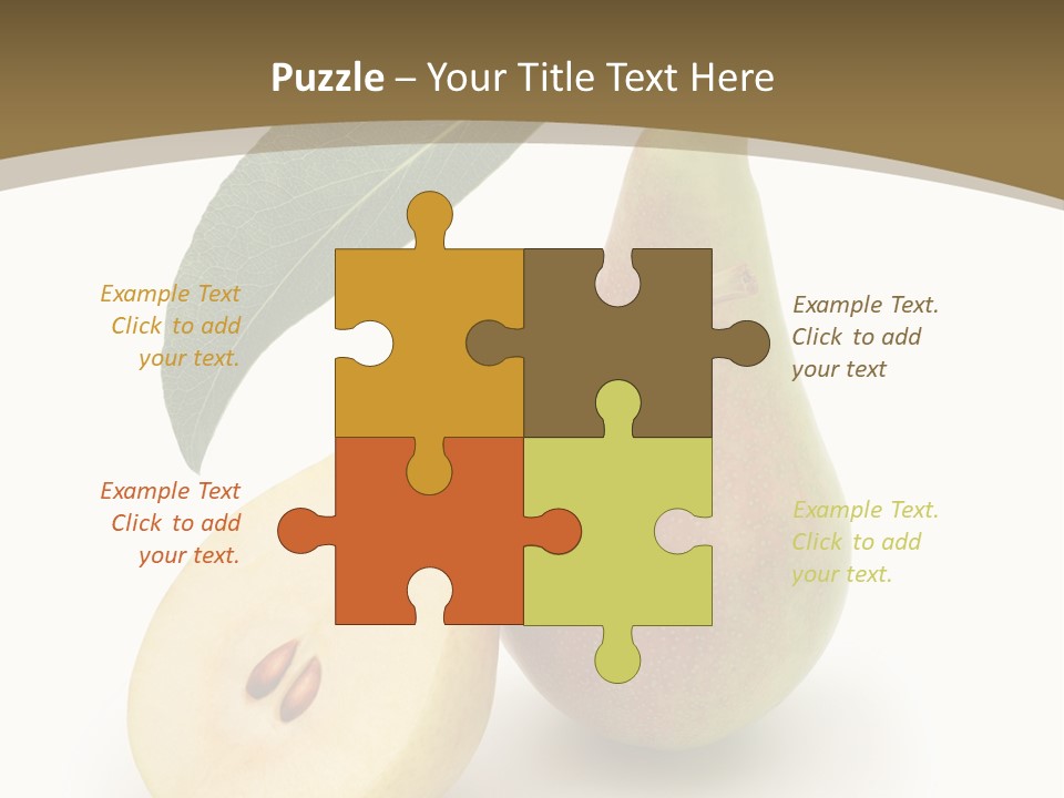 Foodstuff Fruit Fresh PowerPoint Template