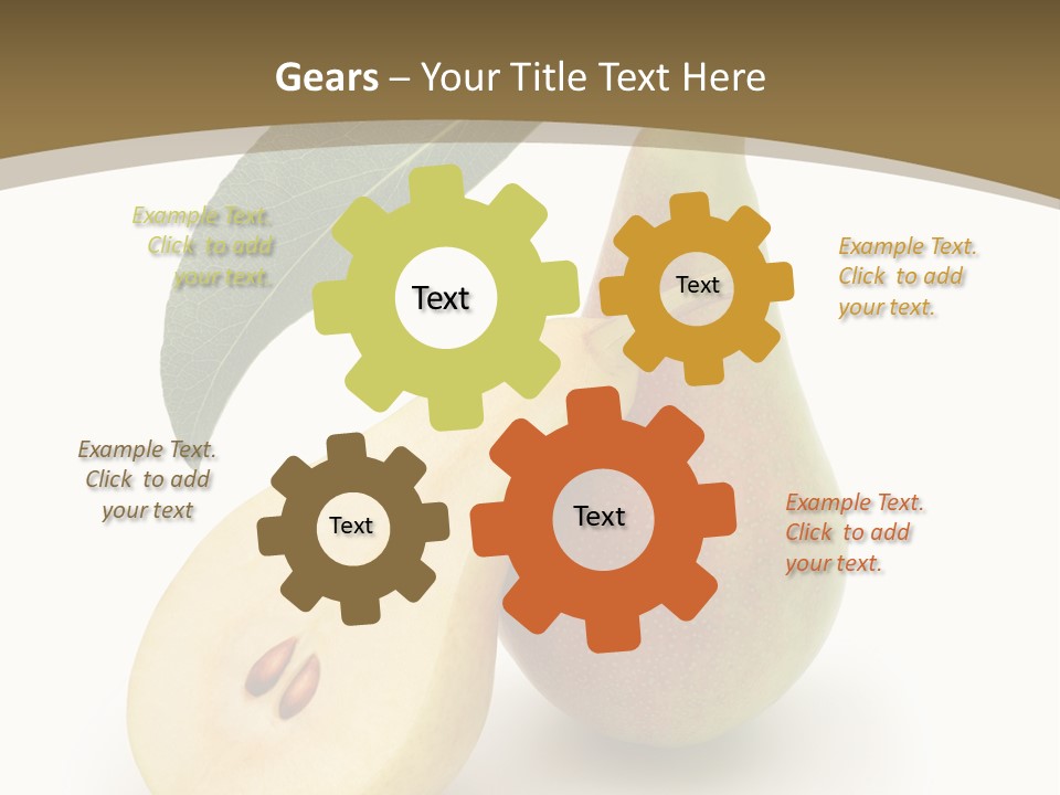Foodstuff Fruit Fresh PowerPoint Template