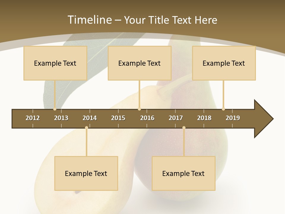 Foodstuff Fruit Fresh PowerPoint Template