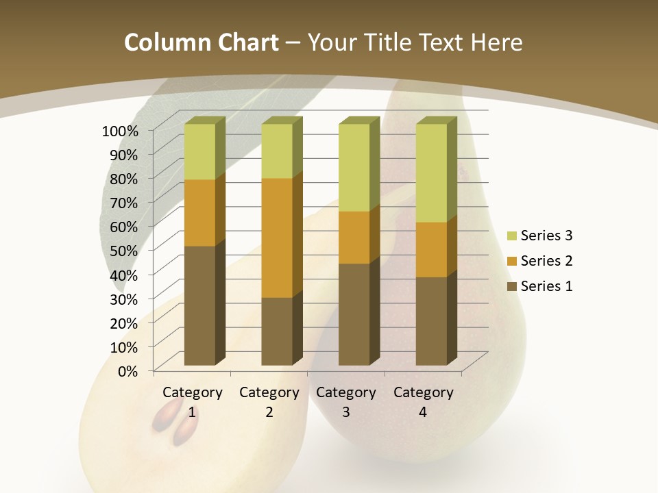 Foodstuff Fruit Fresh PowerPoint Template