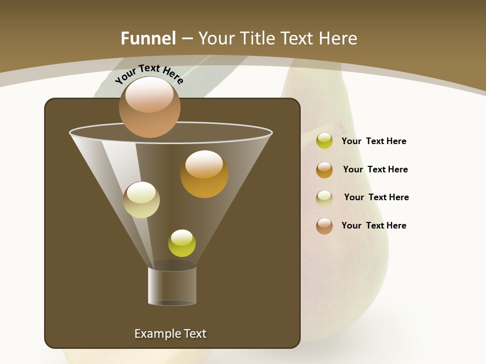Foodstuff Fruit Fresh PowerPoint Template