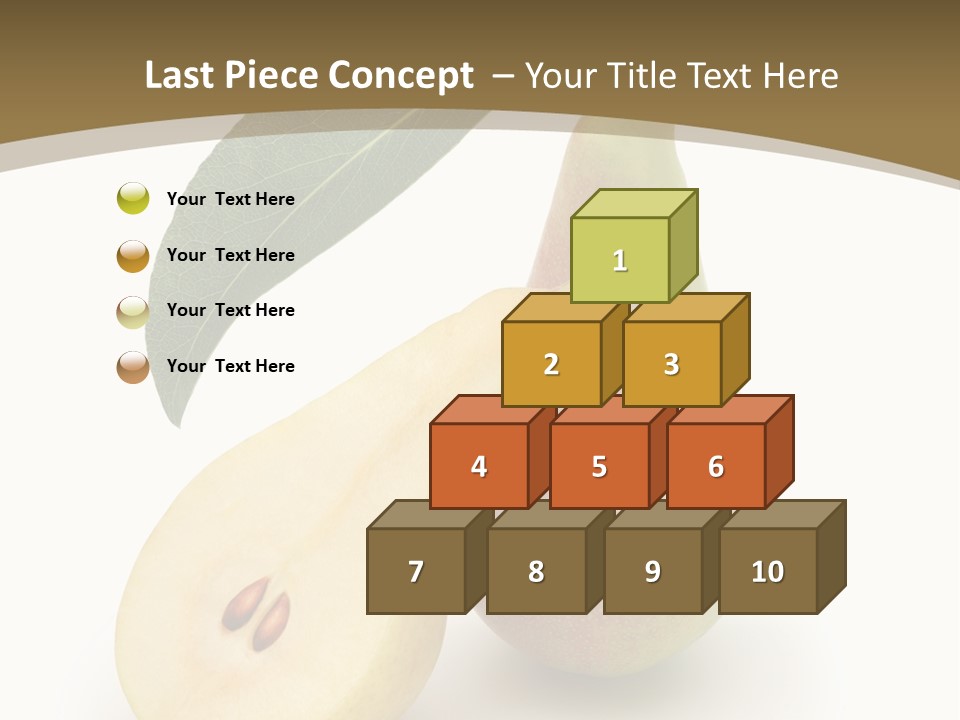 Foodstuff Fruit Fresh PowerPoint Template