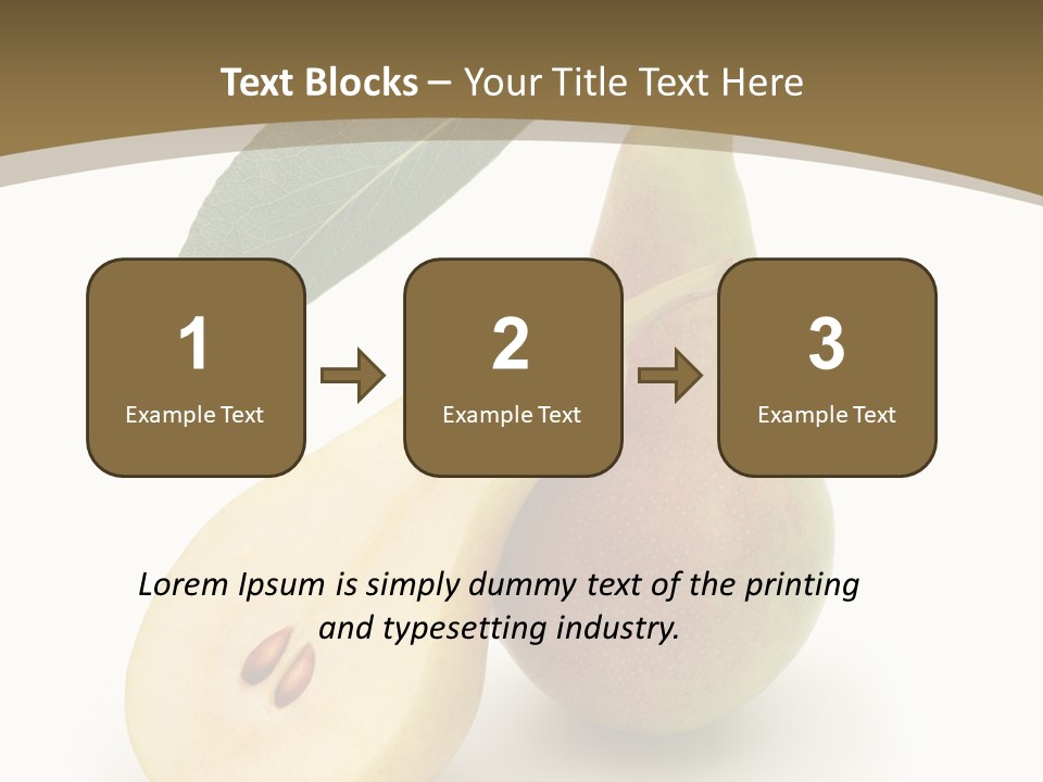 Foodstuff Fruit Fresh PowerPoint Template