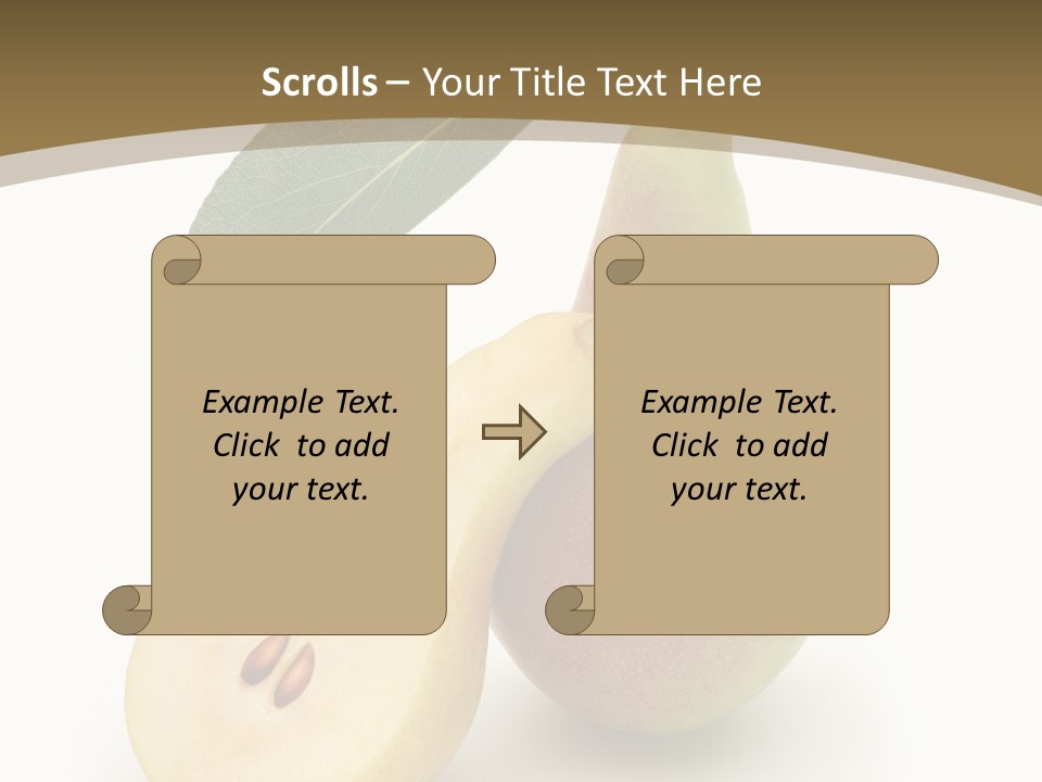Foodstuff Fruit Fresh PowerPoint Template
