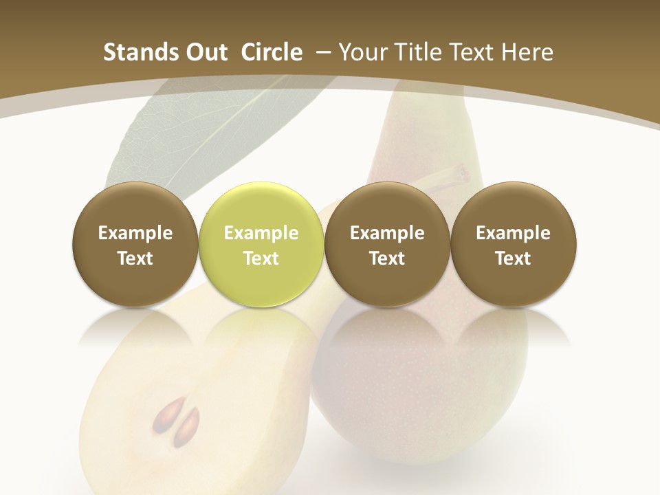 Foodstuff Fruit Fresh PowerPoint Template