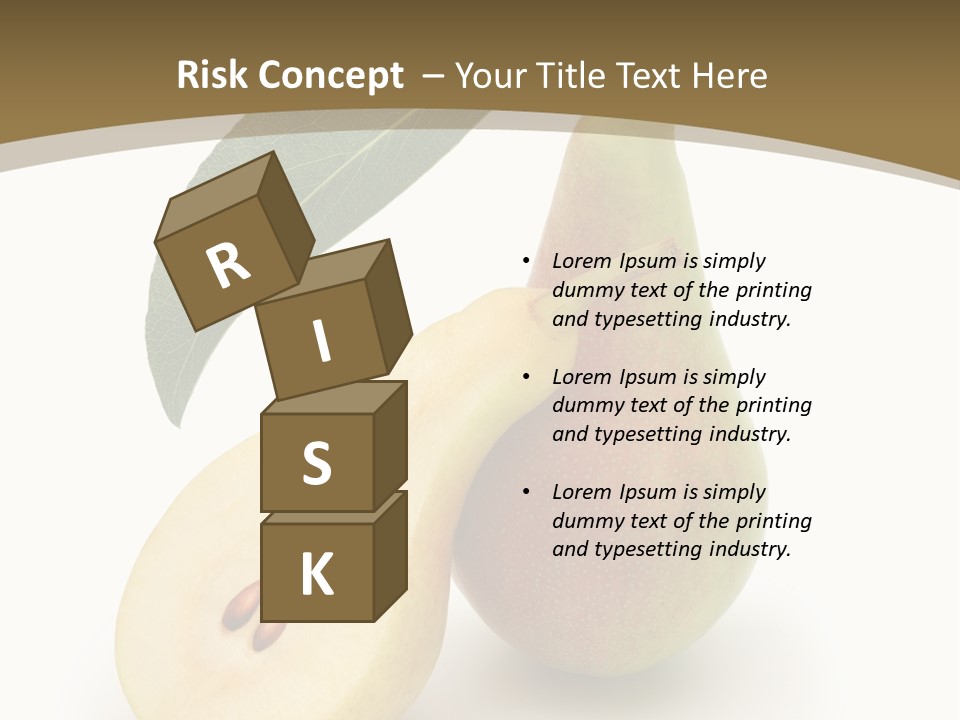 Foodstuff Fruit Fresh PowerPoint Template