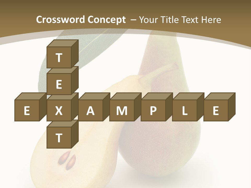 Foodstuff Fruit Fresh PowerPoint Template