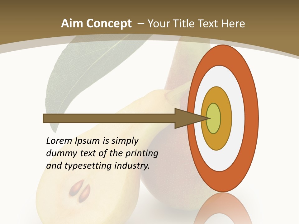 Foodstuff Fruit Fresh PowerPoint Template