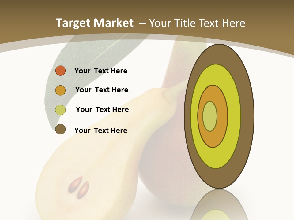 Foodstuff Fruit Fresh PowerPoint Template