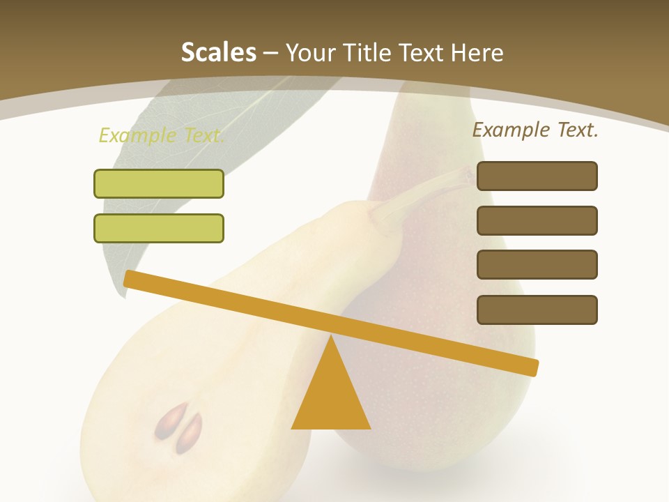 Foodstuff Fruit Fresh PowerPoint Template