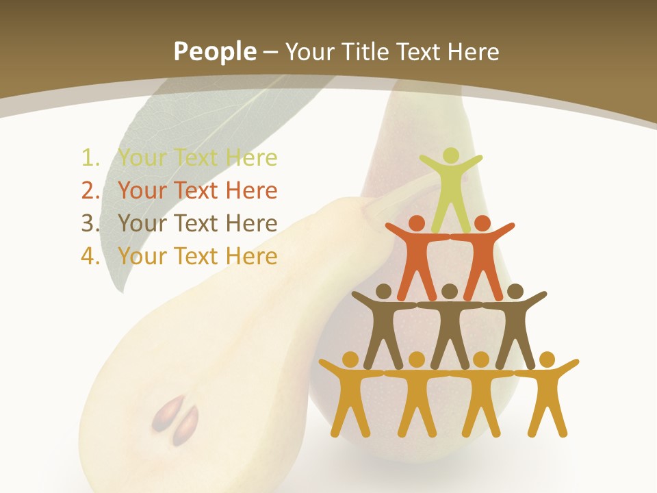 Foodstuff Fruit Fresh PowerPoint Template