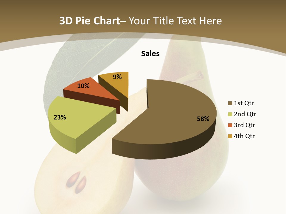 Foodstuff Fruit Fresh PowerPoint Template